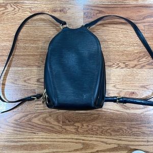 Louis Vuitton Epi Mabillon Backpack black *AUTHENTIC*